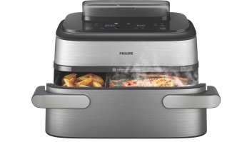 Philips Airfryer | NA565/02 5000 Series | Power 2750 W | Capacity 9.5 L | Silver/Black | RapidAir Plus