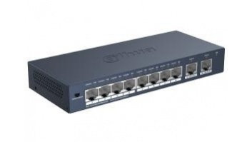 Switch|DAHUA|S3010-8GT-90|Switch type Unmanaged|Form factor Desktop/Wall-Mounting|8xRJ-45 ports|RJ-45 Ports Type Gigabit Ethernet (10/100/1000)|Power over Ethernet (PoE) Yes|8xPower over Ethernet (PoE) ports quantity|Total Power over Ethernet (PoE) budget