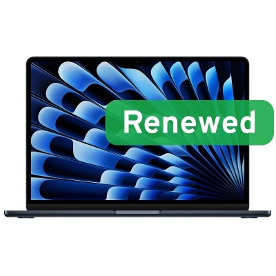 Apple Renewed | Grade C | MacBook Air (13-inch, M3, 2024)‎ A3113 | 13.3 | M3 8-core CPU | 8GB | 8-core GPU | 256 GB | Space Gray | US Backli
