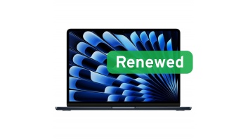 Apple Renewed | Grade C | MacBook Air (13-inch, M3, 2024) A3113 | 13.3 | M3 8-core CPU | 8GB | 8-core GPU | 256 GB | Space Gray | US Backli