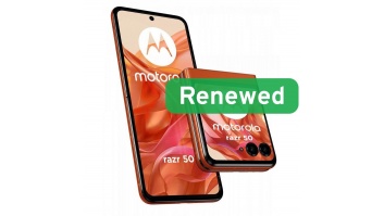 Motorola Renewed | Grade A | Razr 50 | 256 GB | Spritz Orange | 5G | O