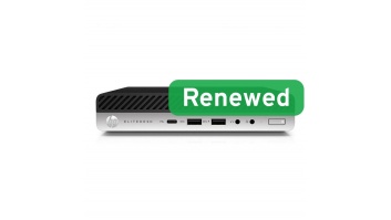 HP Renewed | Grade C | EliteDesk 800 G5 Desktop Mini | Intel Core I5-9500 | 8GB | UHD Graphics 630 | 512 GB | WiFi | Windows 11 Pro