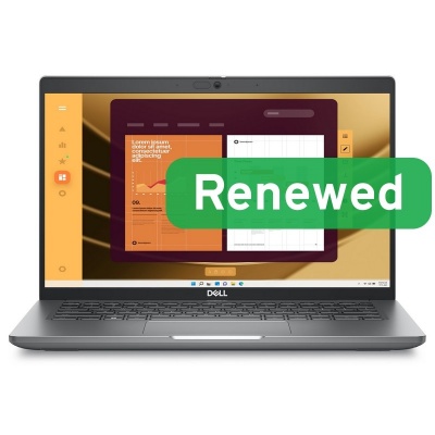 DELL Renewed | Grade A | Latitude 5450 Silver | 14 | Intel I3-1315U | 16GB | Intel UHD | 256 GB | UK Backlit | N | Windows 11 Pro