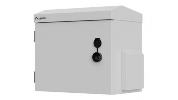 Lanberg Rack Cabinet 10" Wall/Pole-Mount IP55 Hermetic 320X220X300, Grey (Assembled)