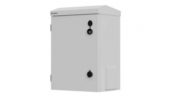 Lanberg Rack Cabinet 10" Wall/Pole-Mount IP55 Hermetic 340X250X500, Grey (Assembled)
