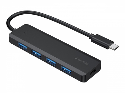 Gembird | 4-port USB 3.1 (Gen 1) Type-C Hub | UHB-CM-U3P4P-01