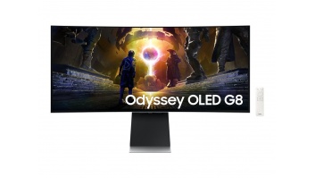 Samsung | LS34DG850SUXDU | 34 " | OLED | 21:9 | 175 Hz | 0.03 ms | 3440 x 1440 pixels | HDMI ports quantity 2 | Silver