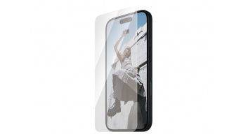 PanzerGlass Screen protector | Apple | iPhone 16 | Glass | Transparent | Ultra-Wide Fit